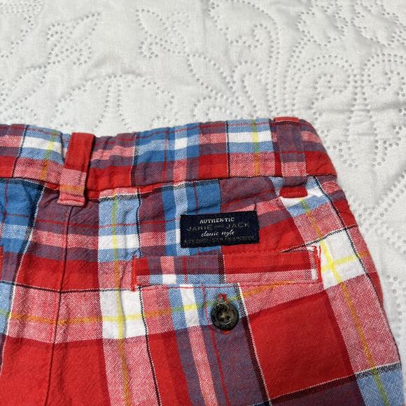 Janie And Jack Plaid Linen Shorts Size 2T - Picture 4 of 8